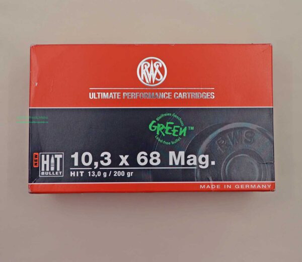 Büchsenpatronen 10,3x68Mag