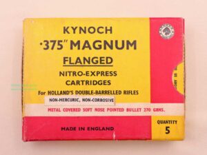 Kynoch, England Büchsenpatronen .375Mag/Flanged