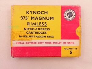 Kynoch, England Büchsenpatronen .375MagRimless