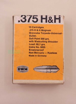 Büchsenpatronen .375H&HMag