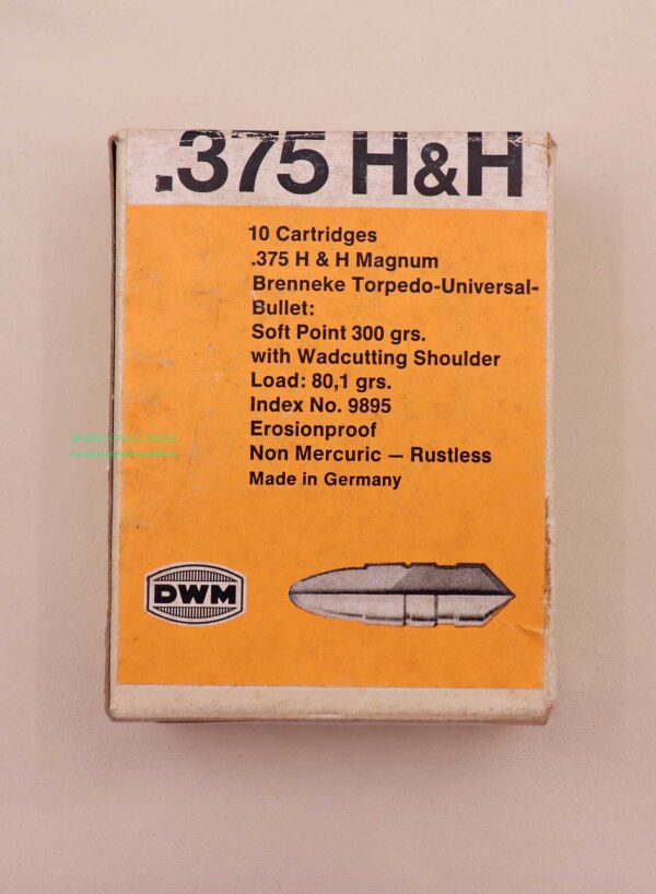 Büchsenpatronen .375H&HMag