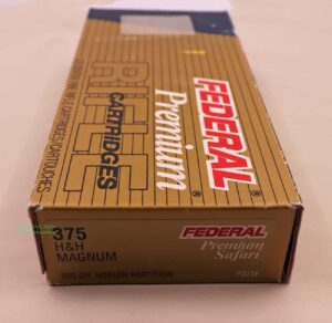 Büchsenpatronen .375H&HMag