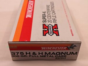 Winchester - USA Büchsenpatronen .375H&HMag