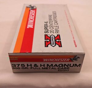 Büchsenpatronen .375H&HMag