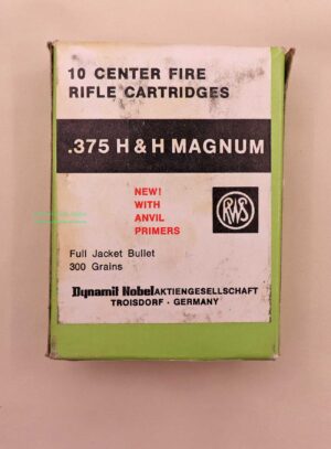 Büchsenpatronen .375H&HMag
