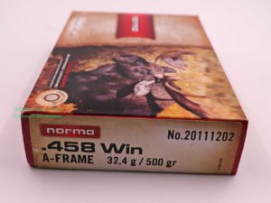 Norma Büchsenpatronen .458Win.Mag.
