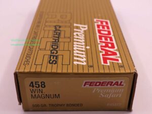 Federal / USA Büchsenpatronen .458Win.Mag.
