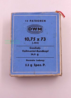 Büchsenpatronen .404Rimless (10,75x73)