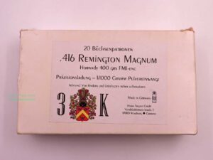 Horst Trigatti, Würzburg Büchsenpatronen .416RemingtonMangnum