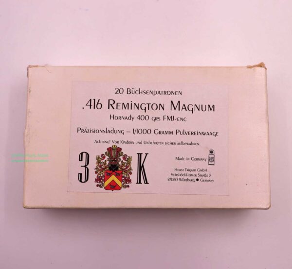 Büchsenpatronen .416RemingtonMangnum