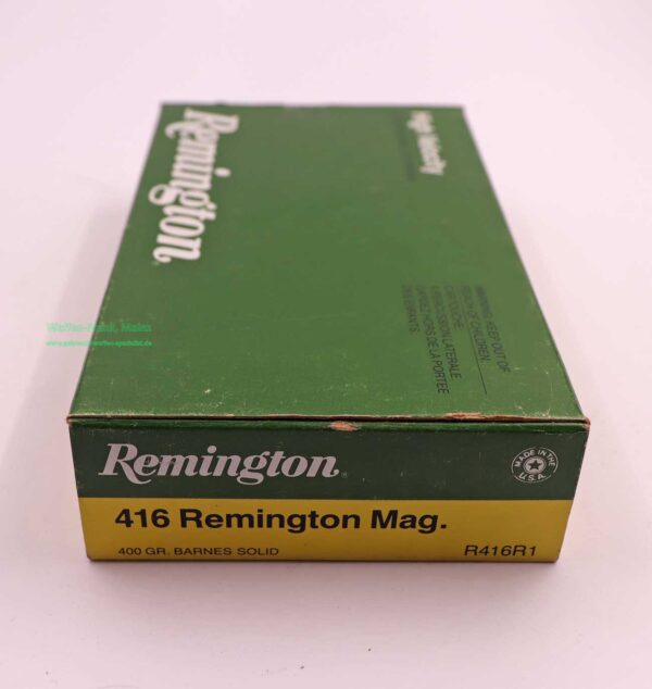 Büchsenpatronen .416RemingtonMagnum