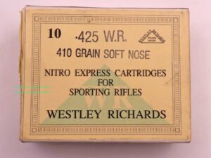 Westley - Richards - England Büchsenpatronen .425WestelyRichards N.E.