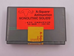A-Square Ammunition Büchsenpatronen .470Capstick