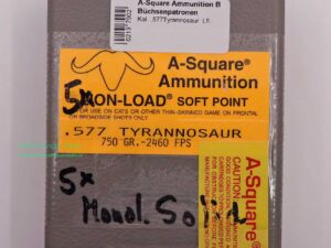 A-Square Ammunition Büchsenpatronen .577Tyrannosaur