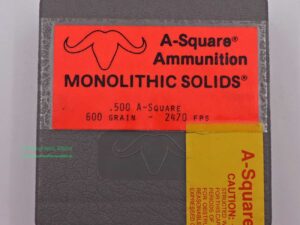 A-Square Ammunition Büchsenpatronen .500A-Square