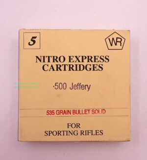 Büchsenpatronen .500Jeffrey N.E.