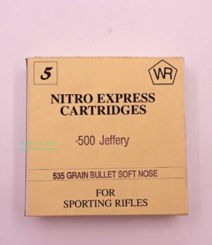 Büchsenpatronen .500Jeffrey N.E.