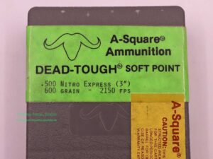 A-Square Ammunition Büchsenpatronen .500 N.E. / 3''