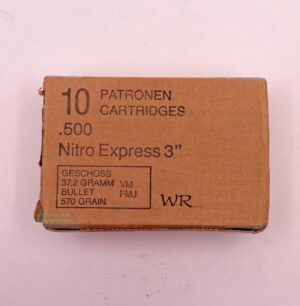 Büchsenpatronen .500/3'' N.E.