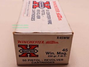 Winchester - USA Pistolenpatronen .45WinMag