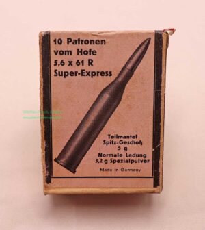 Büchsenaptronen 5,6x61 R/SE