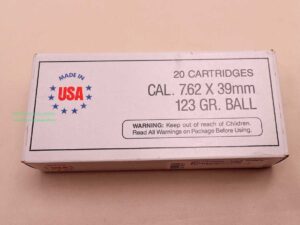Winchester - USA Büchsenpatronen 7,62x39/Kalasch