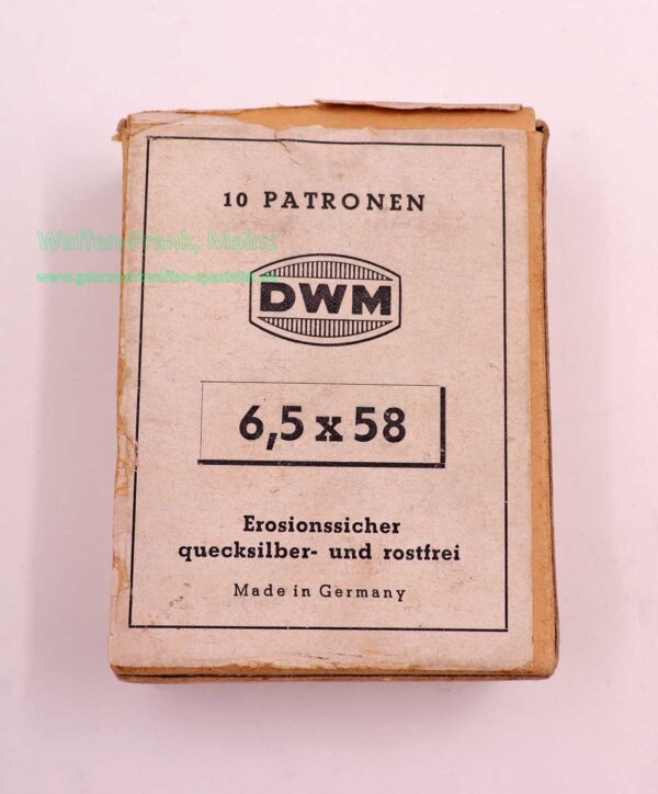 Büchsenpatronen 6,5x58 Mauser