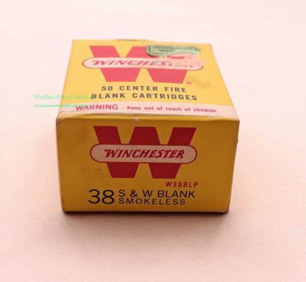 Winchester - USA Revolverpatronen .38S&W Blanks/Platz