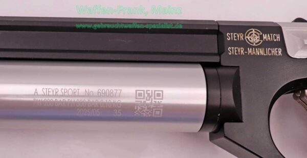 Steyr - Österreich LP1 Match (Pressluft) 4,5mm/.177 – Bild 3