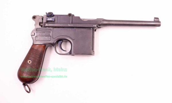 MAUSER-WERKE A.G. OBERNDORF a/N. Mod. C96 7,63mmMauser 7,63 MAUSER – Bild 2