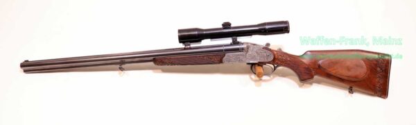 Krieghoff Mod. Neptun/Seitenschloss 7x65R-16/70 (ESL .22WinMag)