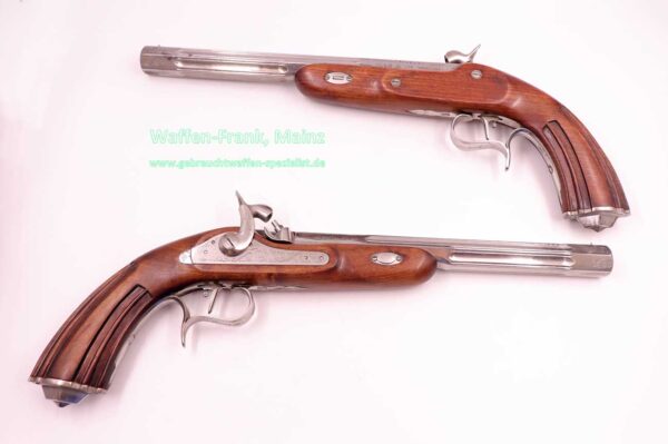 Ardesa,Spanien Duellpistolenpaar .45SP – Bild 4