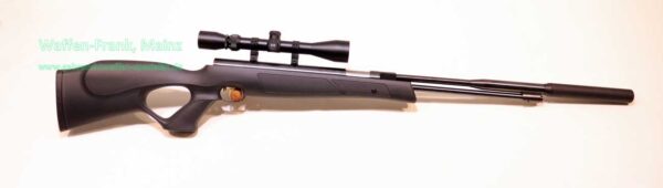 Weihrauch - Mellrichstadt HW 97 Black Line m. ZF 3-9x40 4,5mm/.177 mit Schalldämpfer – Bild 2