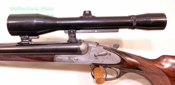 Krieghoff & Sempert, Suhl Mod. Seitenschloss Deluxe 8x57JR,16/67,5 Nitro – Bild 3