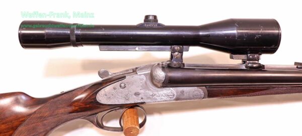 Krieghoff & Sempert, Suhl Mod. Seitenschloss Deluxe 8x57JR,16/67,5 Nitro – Bild 4