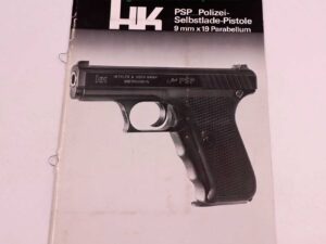 Heckler & Koch - Oberndorf Bedienungsanleitung Mod. PSP