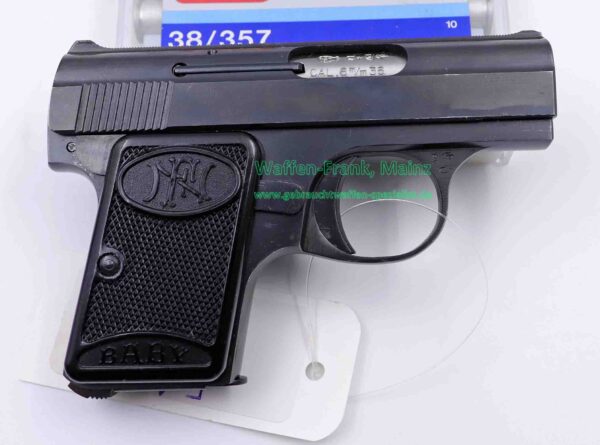 FN  Fabrique Nationale Lüttich Mod. Baby 6,35mmBrowning 6,35Browning – Bild 2