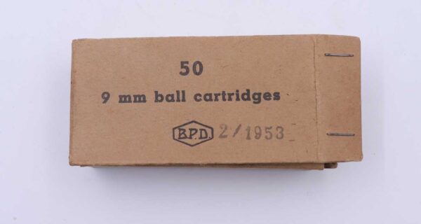 B.P.D. Bombrini, Italien Pistolenmunition 9mmLuger/9x19