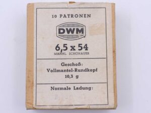 DWM, Berlin Büchsenpatronen 6,5x54M.Schönauer