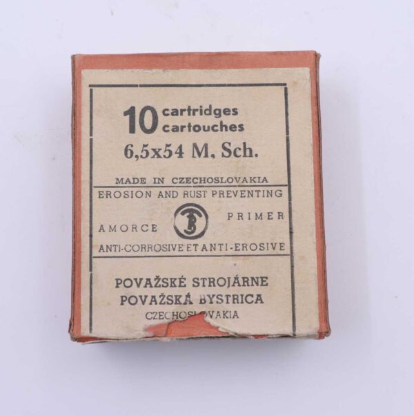 Sellier & Bellot CZ Büchsenpatronen 6,5x54M.Schönauer