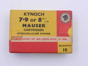 Kynoch, England Büchsenpatronen 8x57JS/8mmMauser