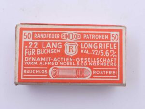 RWS (WZd.Fa.Rottweil) Randzünderpatronen .22lr