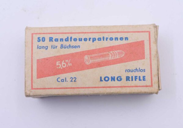 VEB Sprengstoffwerk Schönbeck Randzünderpatronen .22lr