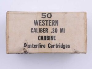 Wester Cartridge Company, USA Büchsenpatronen .30Carbine
