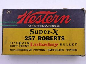 Wester Cartridge Company, USA Büchsenpatronen .257Roberts