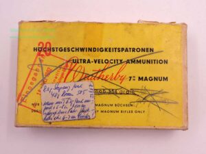 Dynamit Nobel Büchsenpatronen 7mmWeatherbyMagnum