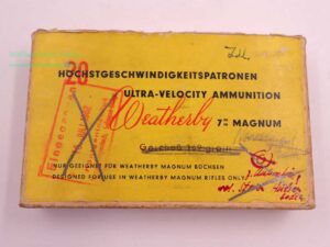 Dynamit Nobel Büchsenpatronen 7mmWeatherbyMagnum