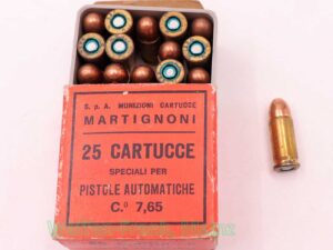 Martignoni Genova Molassana Pistolenmunition 7,65mmBrowning/.32ACP