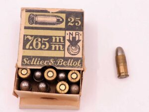 Sellier & Bellot CZ Pistolenmunition 7,65mmBrowning/.32ACP