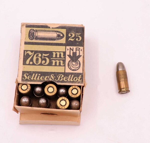 Sellier & Bellot CZ Pistolenmunition 7,65mmBrowning/.32ACP
